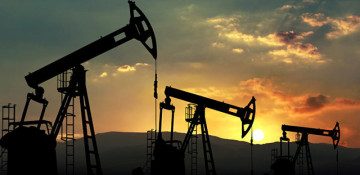 Brent crude price down by 5.23%, to $ 29.35 per barrel