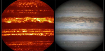 Scientists obtain 'lucky' image of Jupiter