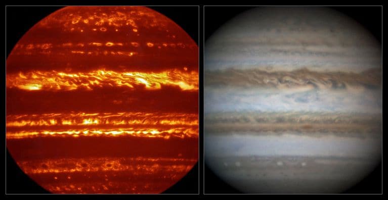 Scientists obtain 'lucky' image of Jupiter