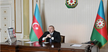 Videoconference held between Azerbaijani president, CISCO management