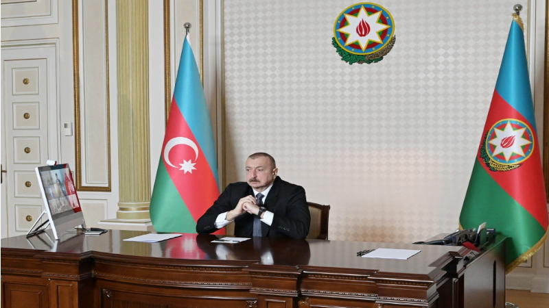 Videoconference held between Azerbaijani president, CISCO management