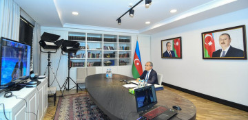 Azerbaijani minister of economy attends meeting of WEF Regional Action Group