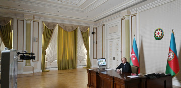 Initiated by Signify, videoconference held between Azerbaijani president and company’s senior executives