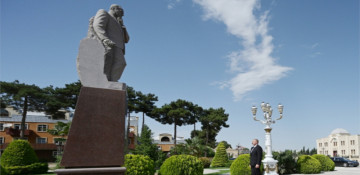 President Ilham Aliyev arrives in Aghjabadi district for visit (UPDATED)