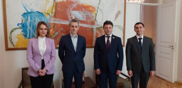 Head of Azerbaijani Community of Nagorno-Karabakh meets French ambassador