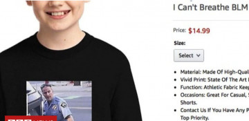 Amazon removes T-shirt showing George Floyd death