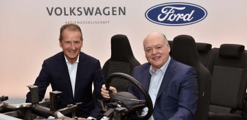 Ford and VW sign agreement for cooperation on EVs, commercial vehicles and autonomous driving