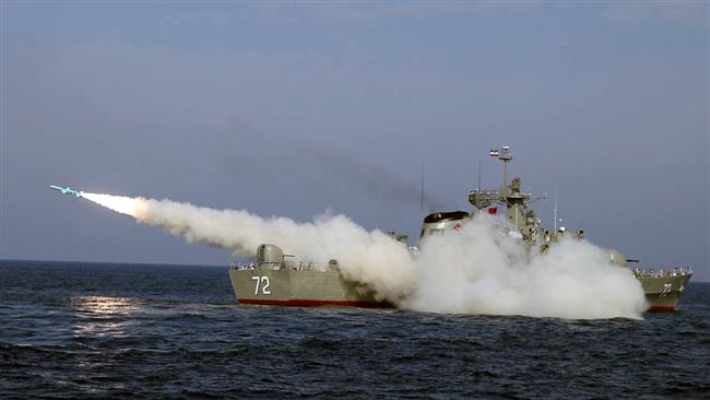 Iran navy test-fires new cruise missiles