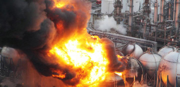 Massive explosion reported east of Tehran