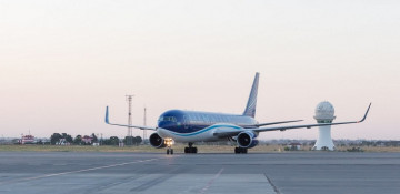 AZAL performed charter flight from Dubai