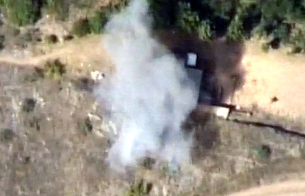 Enemy's permanent firing position was destroyed – VIDEO