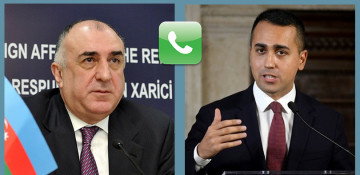 Azerbaijani, Italian FMs hold phone conversation
