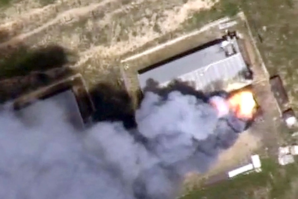 Azerbaijan's Defense Ministry: The hostile military equipment was destroyed – VIDEO