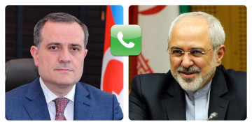 Azerbaijani FM has telephone conversation with Iranian counterpart