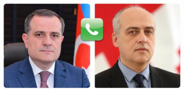 Azerbaijani, Georgian FMs exchange views on strategic partnership relations
