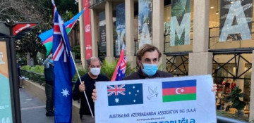 Azerbaijanis hold protest rally in Australia