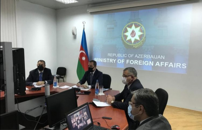 Azerbaijani FM holds videoconference with heads of Azerbaijani diplomatic missions abroad
