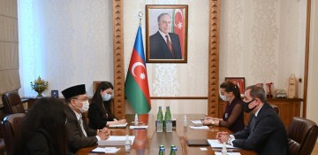FM Jeyhun Bayramov receives outgoing Indonesian ambassador