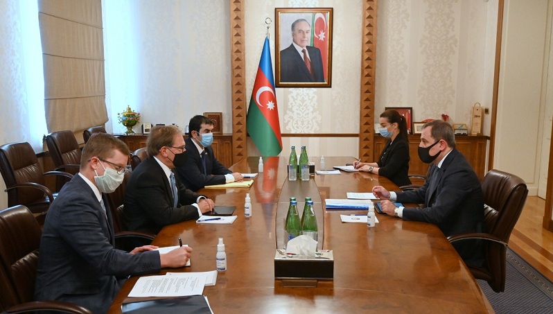 Jeyhun Bayramov briefed US ambassador on Armenia’s latest provocation