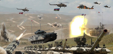 Azerbaijan-Turkey joint large-scale exercises being held in Nakhchivan (VIDEO)