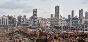 In Pictures: Massive explosion hits Lebanese capital Beirut