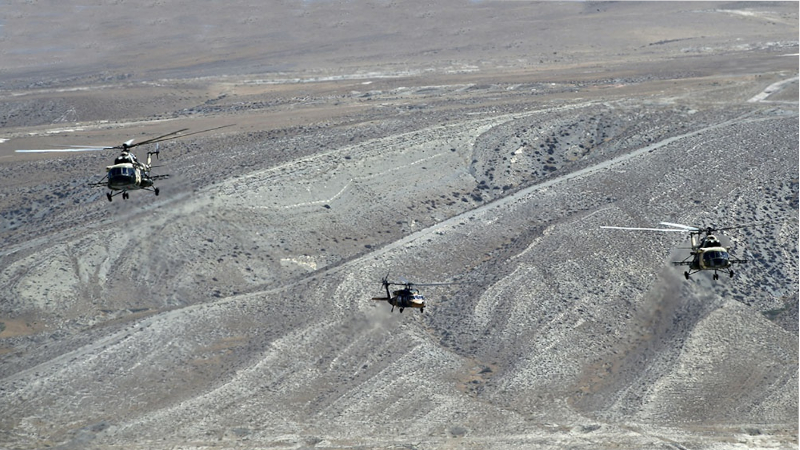 TurAz Qartalı-2020 exercises continue with involvement of helicopters (VIDEO)