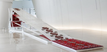 New artwork exhibited in Heydar Aliyev Center