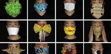 Creative face masks inspired by coronavirus (NO COMMENT)