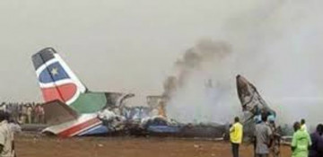 17 people killed in plane crash in South Sudan