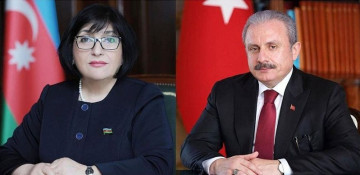 Phone talk held between speakers of Azerbaijani, Turkish parliaments