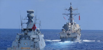 Turkey, US conduct joint naval training exercise in Med