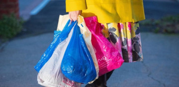 All shops in UK to charge for plastic bags from April 2021