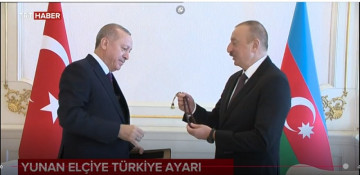 Anadolu Agency: Azerbaijan's President lends Turkey unwavering support