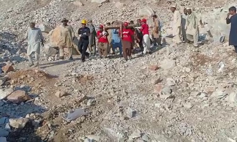 Marble quarry collapse in remote Pakistan kills at least 17
