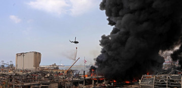 Beirut fire smoke could be 'toxic,' Greenpeace warns