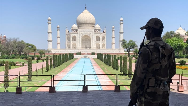 Taj Mahal reopens even as India coronavirus cases soar