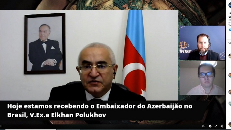 Azerbaijani diplomat gives lecture on Nagorno-Karabakh conflict at University of Brazil