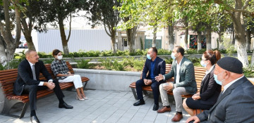 President Ilham Aliyev: The second stage is to landscape Bibi-Heybat settlement