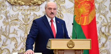 Lukashenko sworn in as Belarusian president