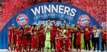 Bayern complete quadruple with Super Cup win over Sevilla