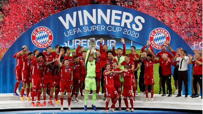 Bayern complete quadruple with Super Cup win over Sevilla