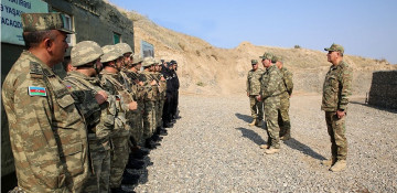 Azerbaijani prosecutor general, military prosecutor visit military units in frontline zone