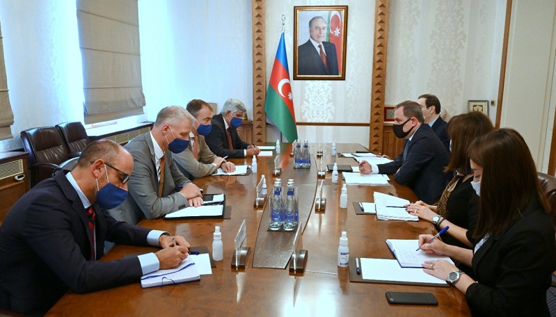 Azerbaijani FM informs EU special representative about Armenian military provocations