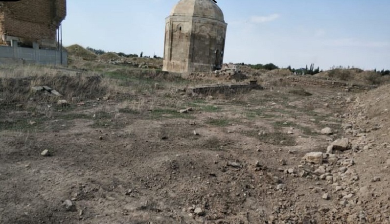 Sheikh Babi tomb seriously damaged as a result of Armenian provocation