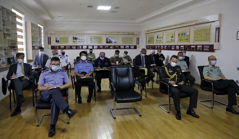 Ministry of Defense: Foreign military attachés and representatives of international organizations in our country were informed about the operational situation