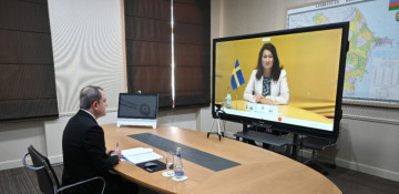 Azerbaijani, Swedish FMs meet in video format
