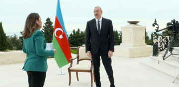President Ilham Aliyev interviewed by Al Jazeera TV channel