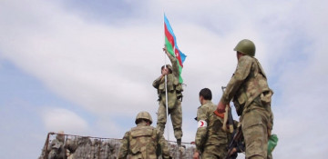 Azerbaijani flag hoisted in post where National Hero Mubariz Ibrahimov destroyed Armenian forces (VIDEO)