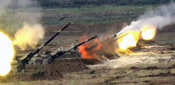 Armenian army shells Azerbaijan's Aghjabadi