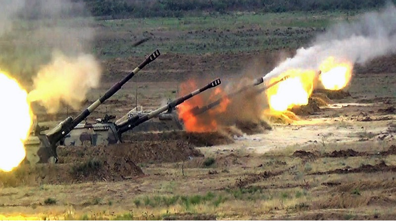 Armenian army shells Azerbaijan's Aghjabadi